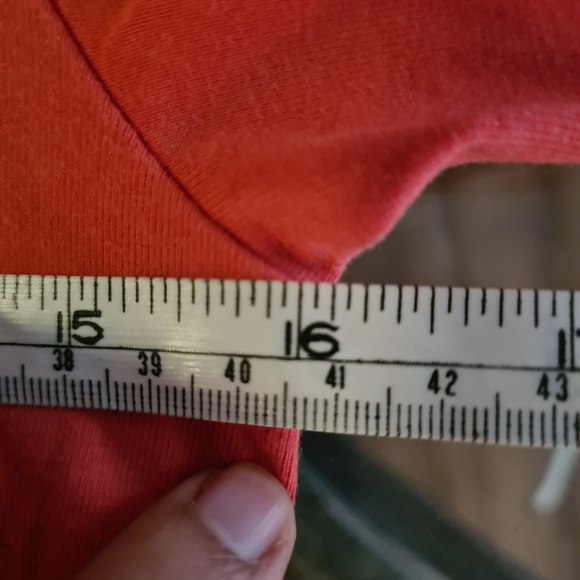 ADIDAS Sports Dress Orange White 3 stripes embroidered logo cold square neck - Picture 8 of 9